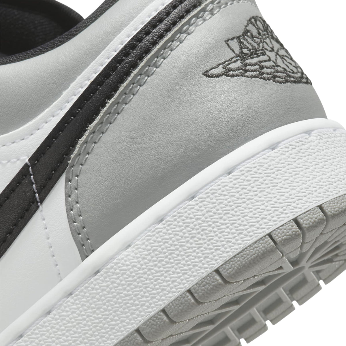 Air Jordan 1 Low Shadow Toe (GS) Sneakers - Grey