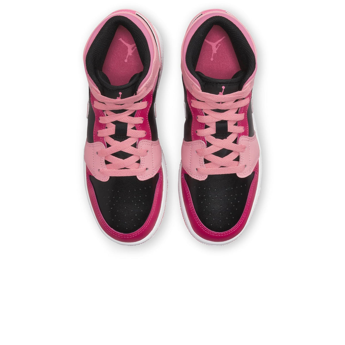 Air Jordan 1 Mid Coral Chalk (GS) Sneakers - Pink