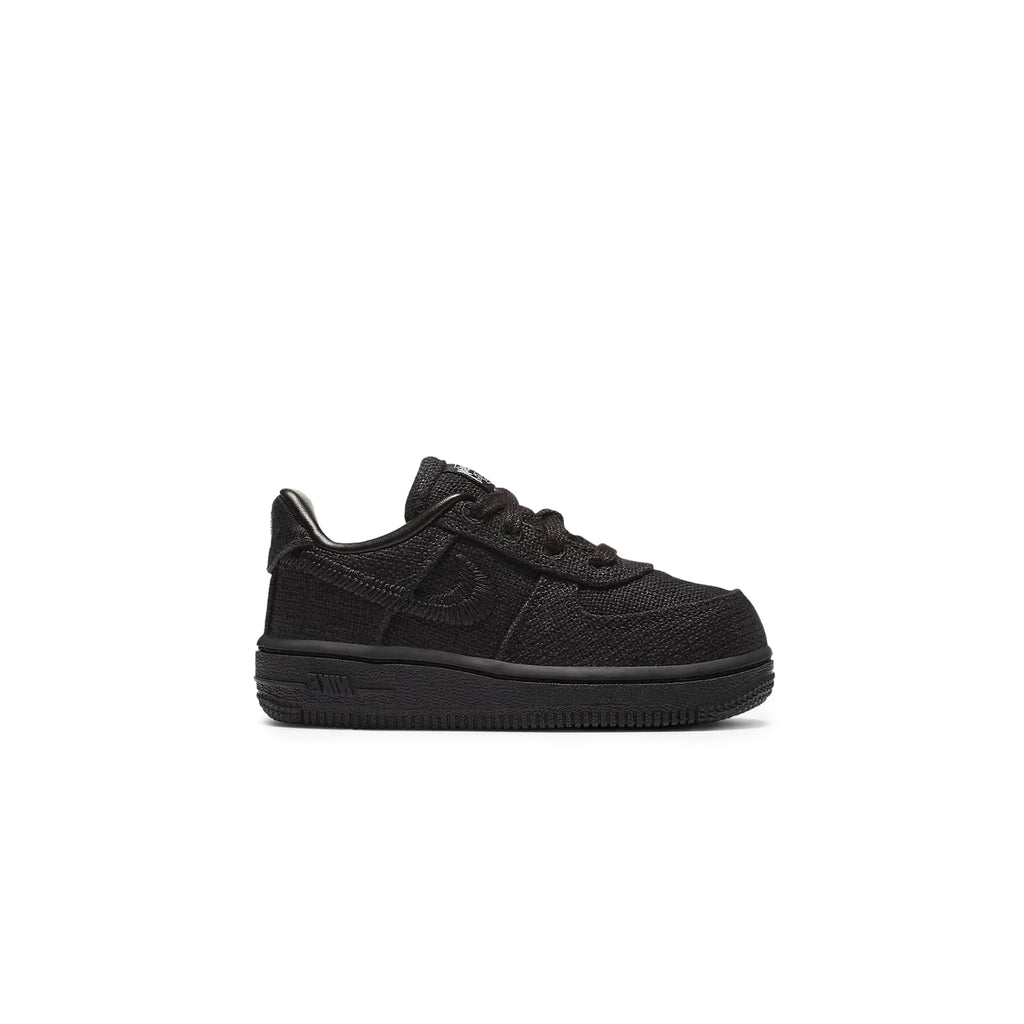 Stussy x Nike Air Force 1 Low Black (TD) Sneakers