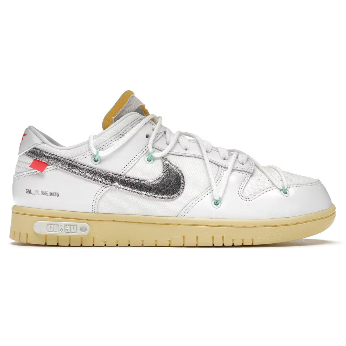 Nike x Off-White Dunk Low Lot 1 Sneakers