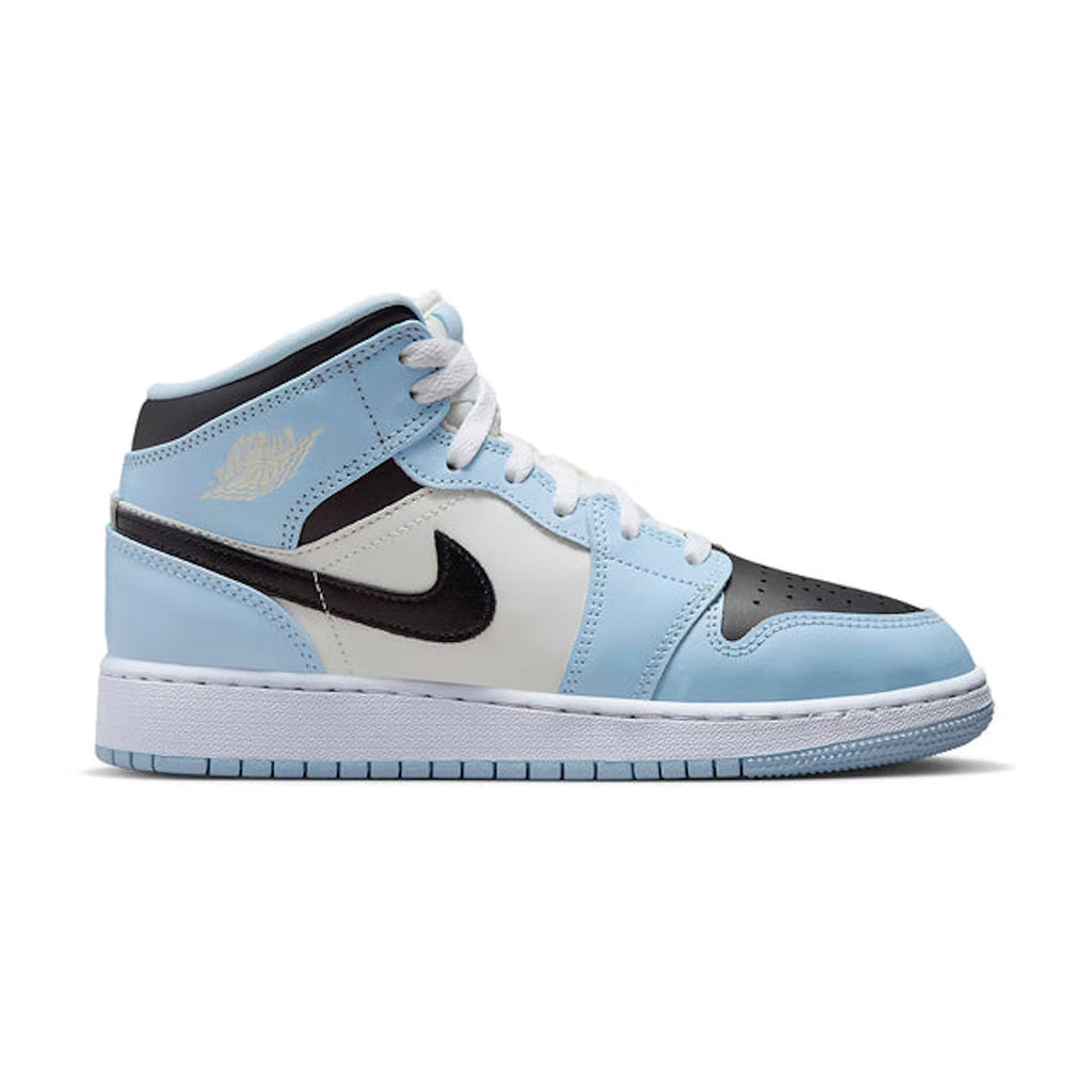 Air Jordan 1 Mid Ice Blue (GS) Sneakers