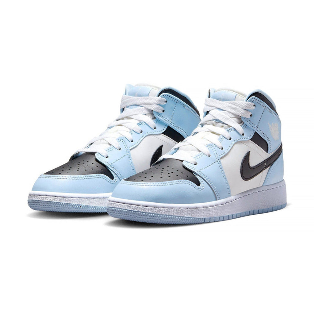 Air Jordan 1 Mid Ice Blue (GS) Sneakers