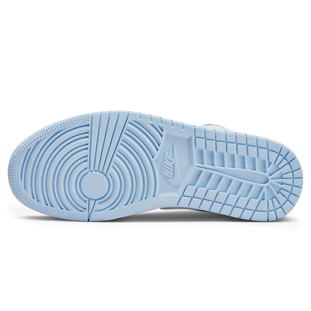 Air Jordan 1 Low Aluminum - Women's Sneakers - Blue