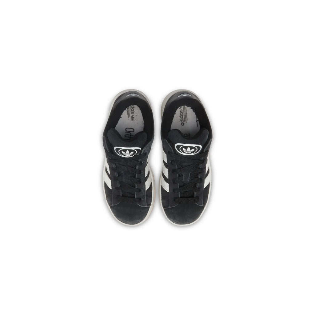 Preloved - Adidas Campus 00s Kids Black White Gum Sneakers