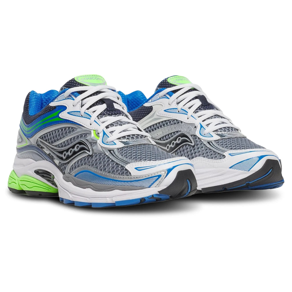Saucony Progrid Omni 9 Grey Slime Sneakers