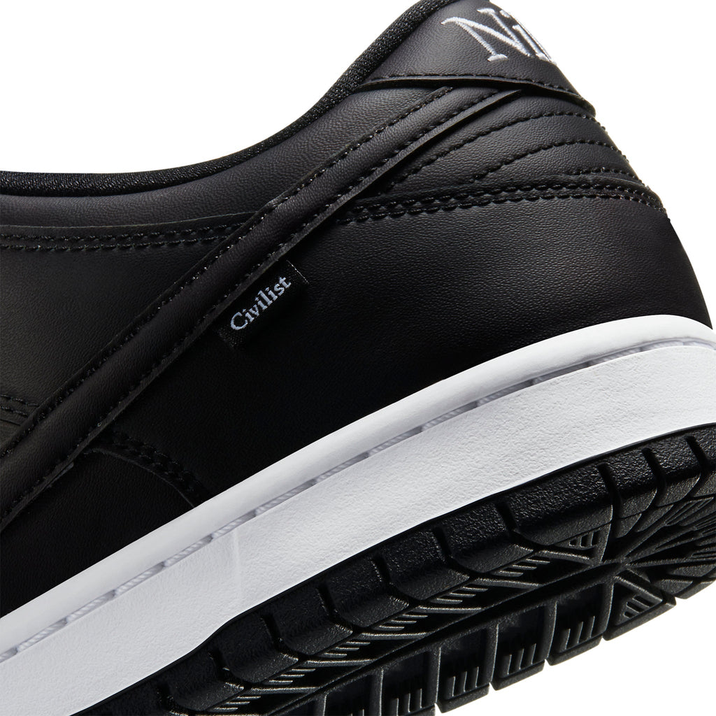 Nike SB Dunk Low Civilist Sneakers - Black