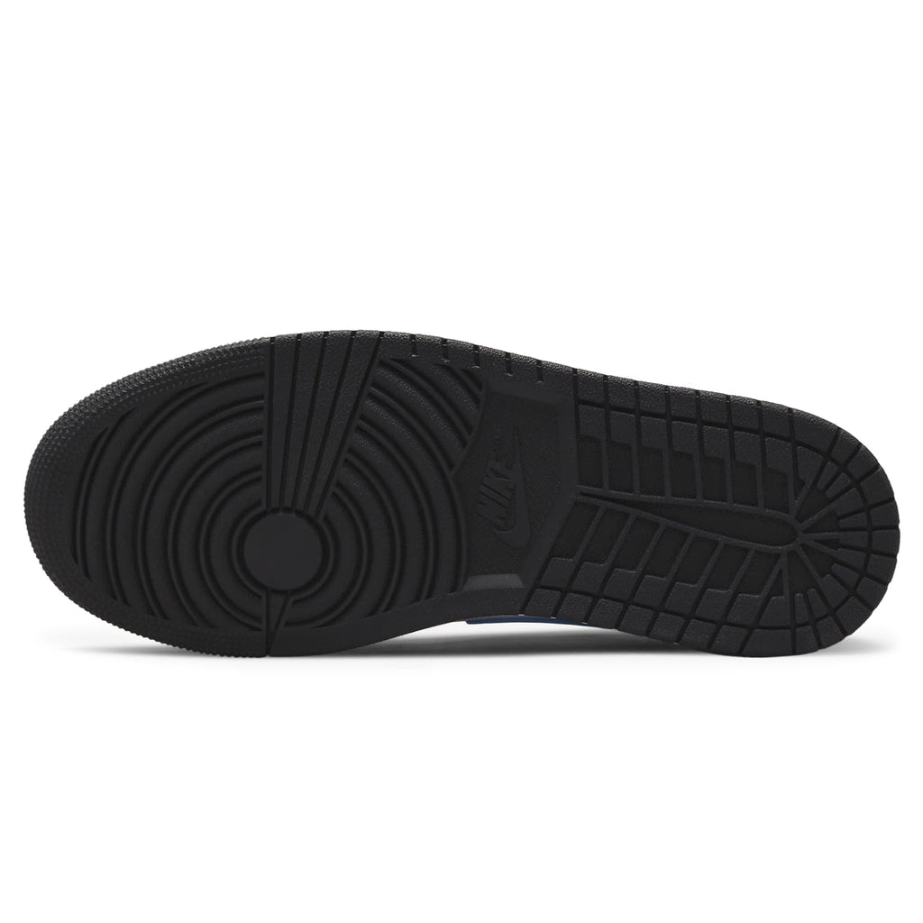 Air Jordan 1 Low Black University Blue White - Women's Sneakers