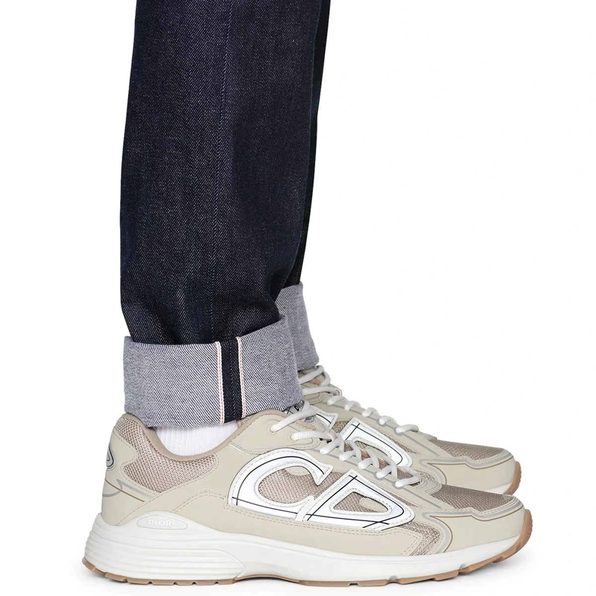 Dior B30 Mesh Cream Trainer - Beige