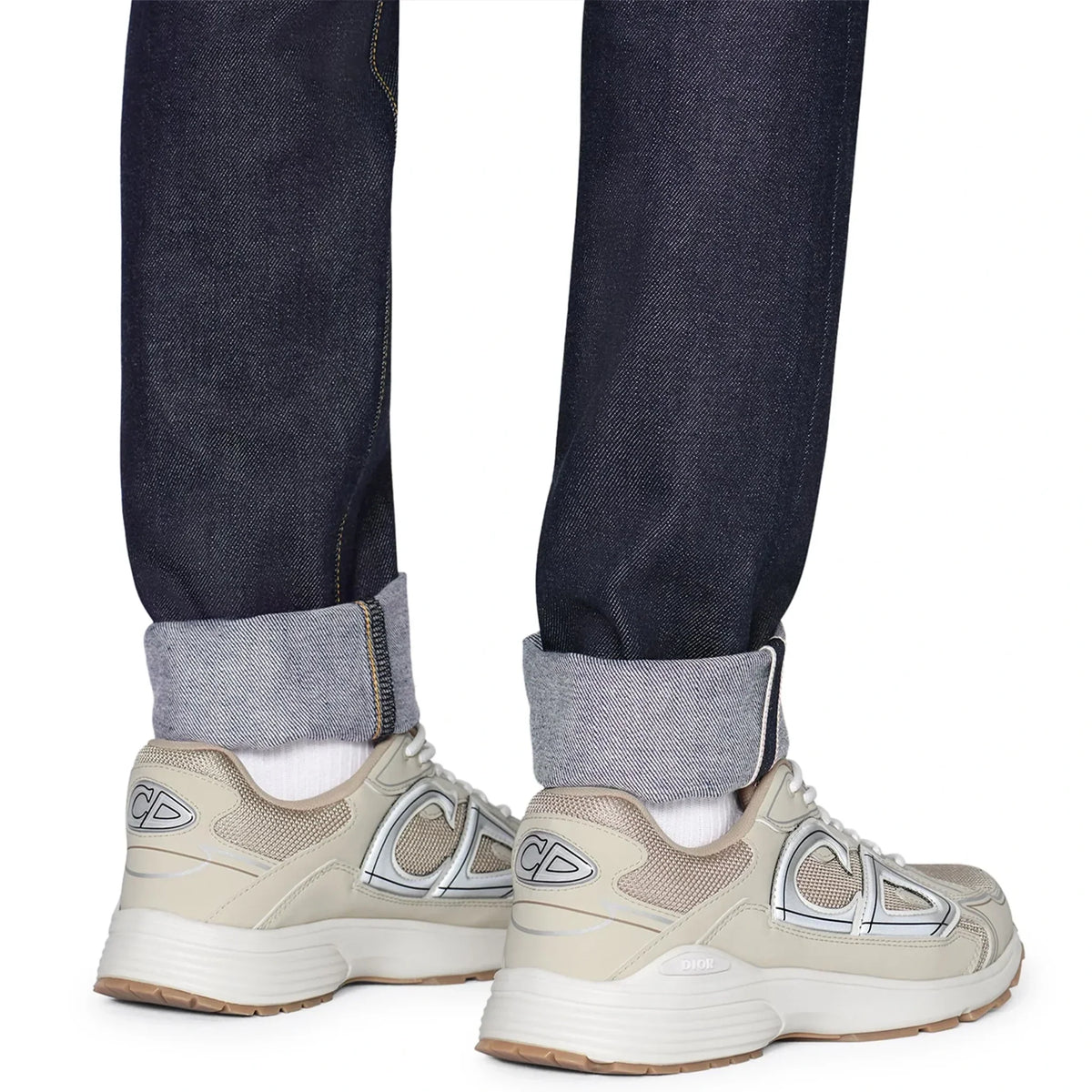 Dior B30 Mesh Cream Trainer - Beige