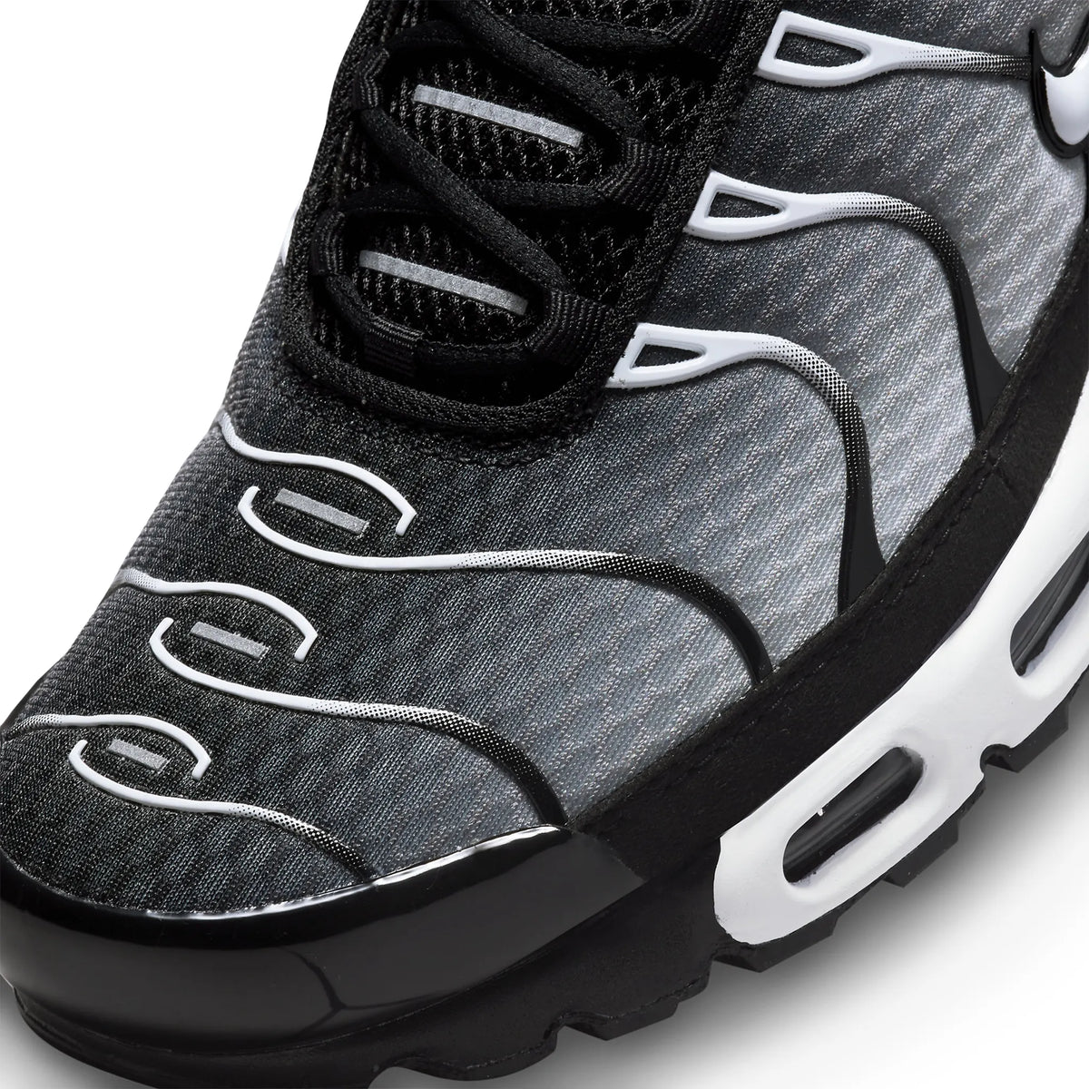 Nike TN Air Max Plus Black Metallic Silver Sneakers