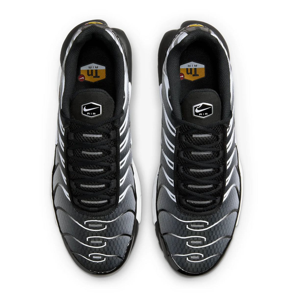 Nike TN Air Max Plus Black Metallic Silver Sneakers