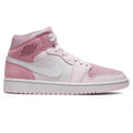 Air Jordan 1 Mid Digital Pink - Women's Sneakers