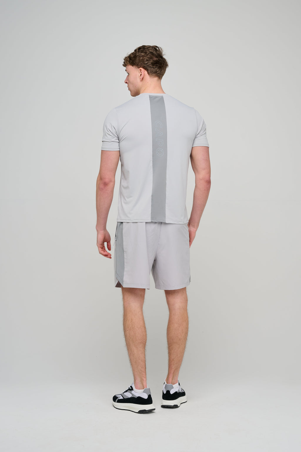 CAPO Active Performance Light Grey Shorts