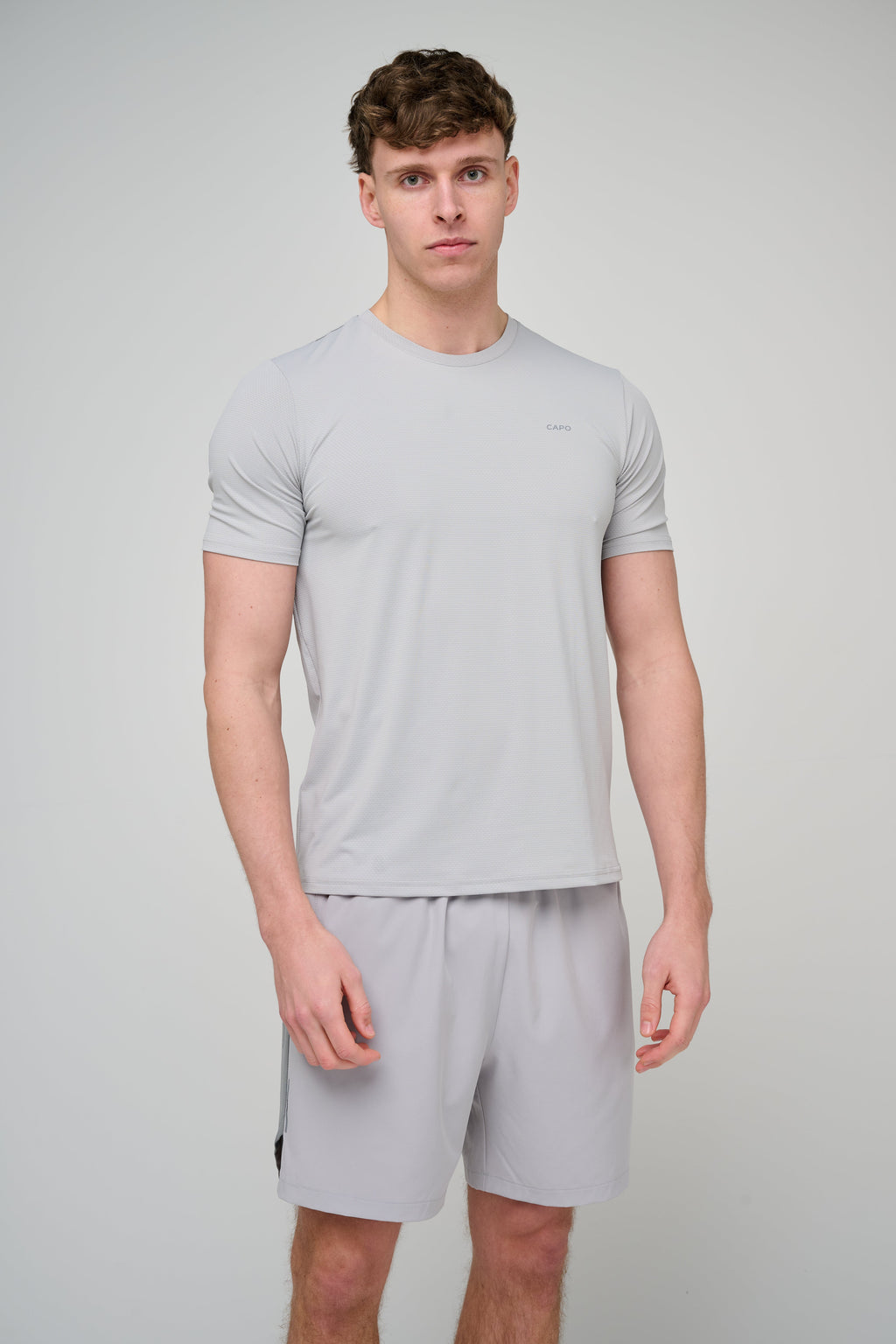 CAPO Active Performance Light Grey Shorts