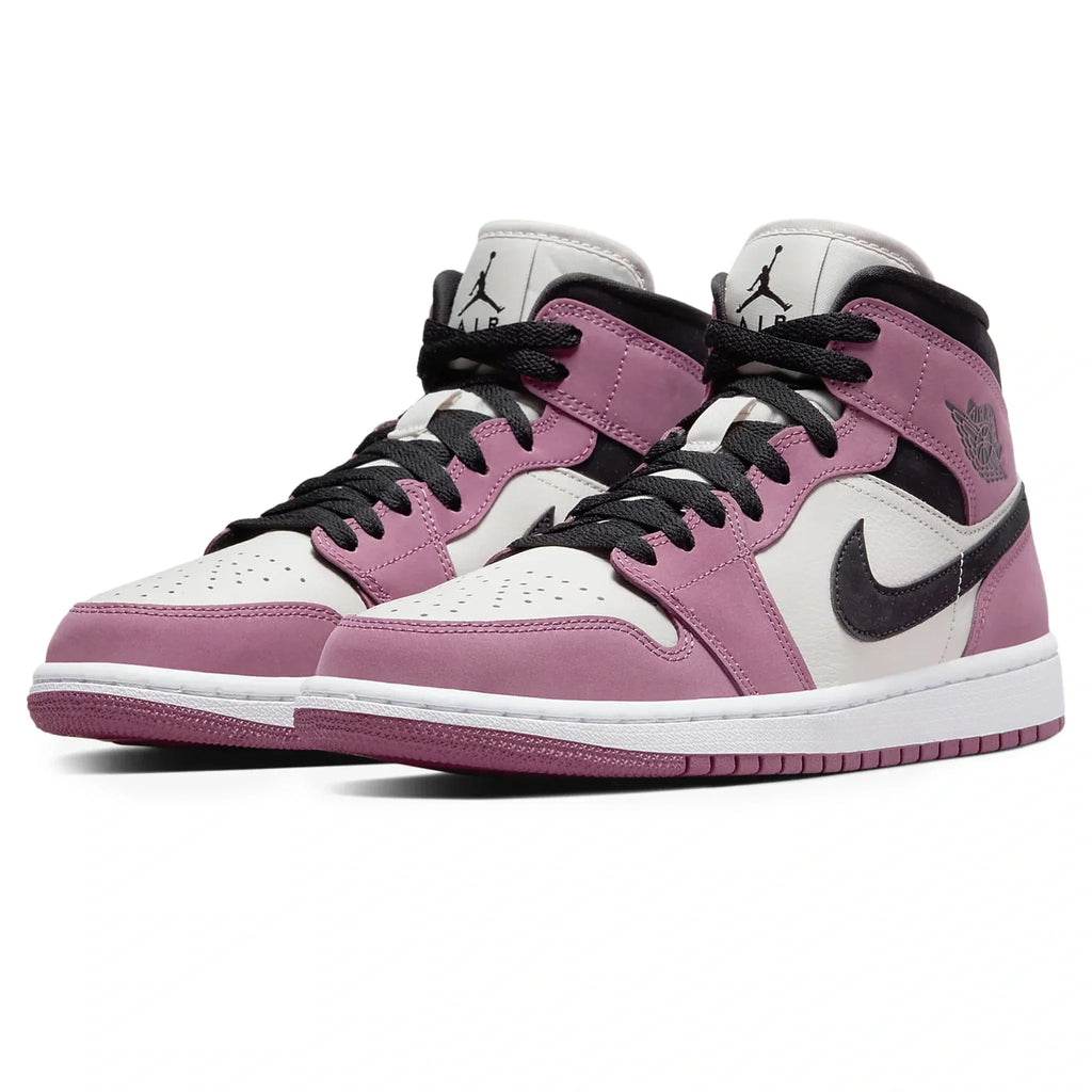 Air Jordan 1 Mid SE Berry Pink - Women's Sneakers