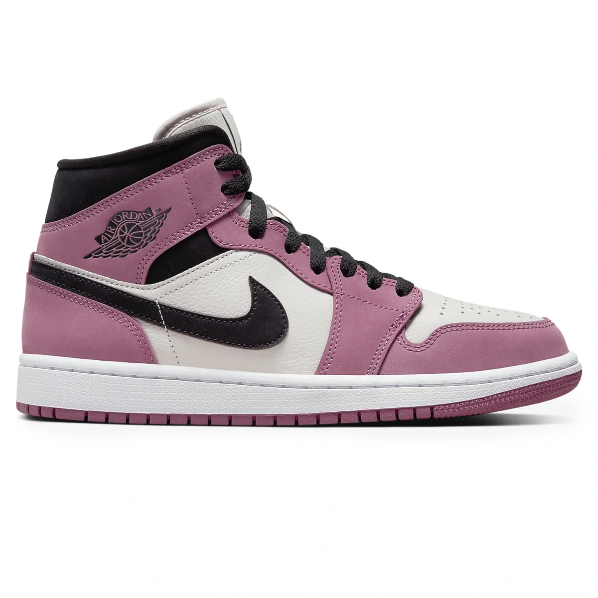 Air Jordan 1 Mid SE Berry Pink - Women's Sneakers
