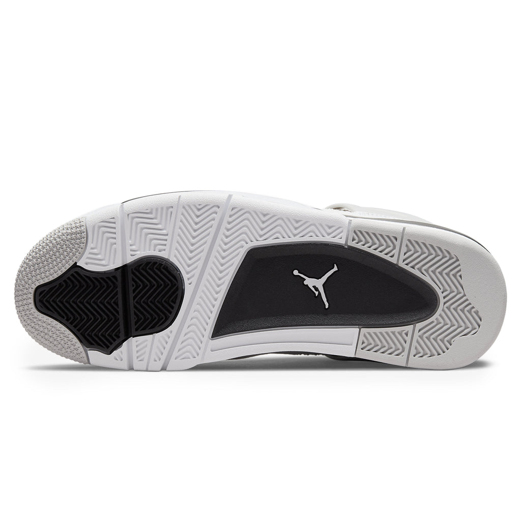 Air Jordan 4 Retro Military Black Sneakers - White