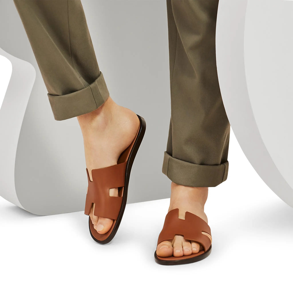 Hermes Paris Hermès Paris Izmir Gold Sandal